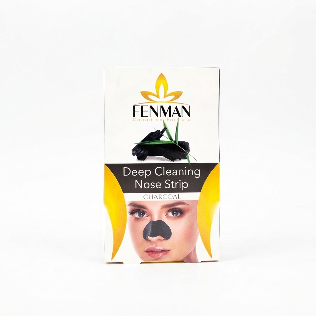 چسب‌ پاک کننده بینی فنمن مدل Charcoal بسته 6 عددی